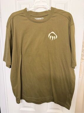 Wolverine Olive Green Short-Sleeve Logo Tee